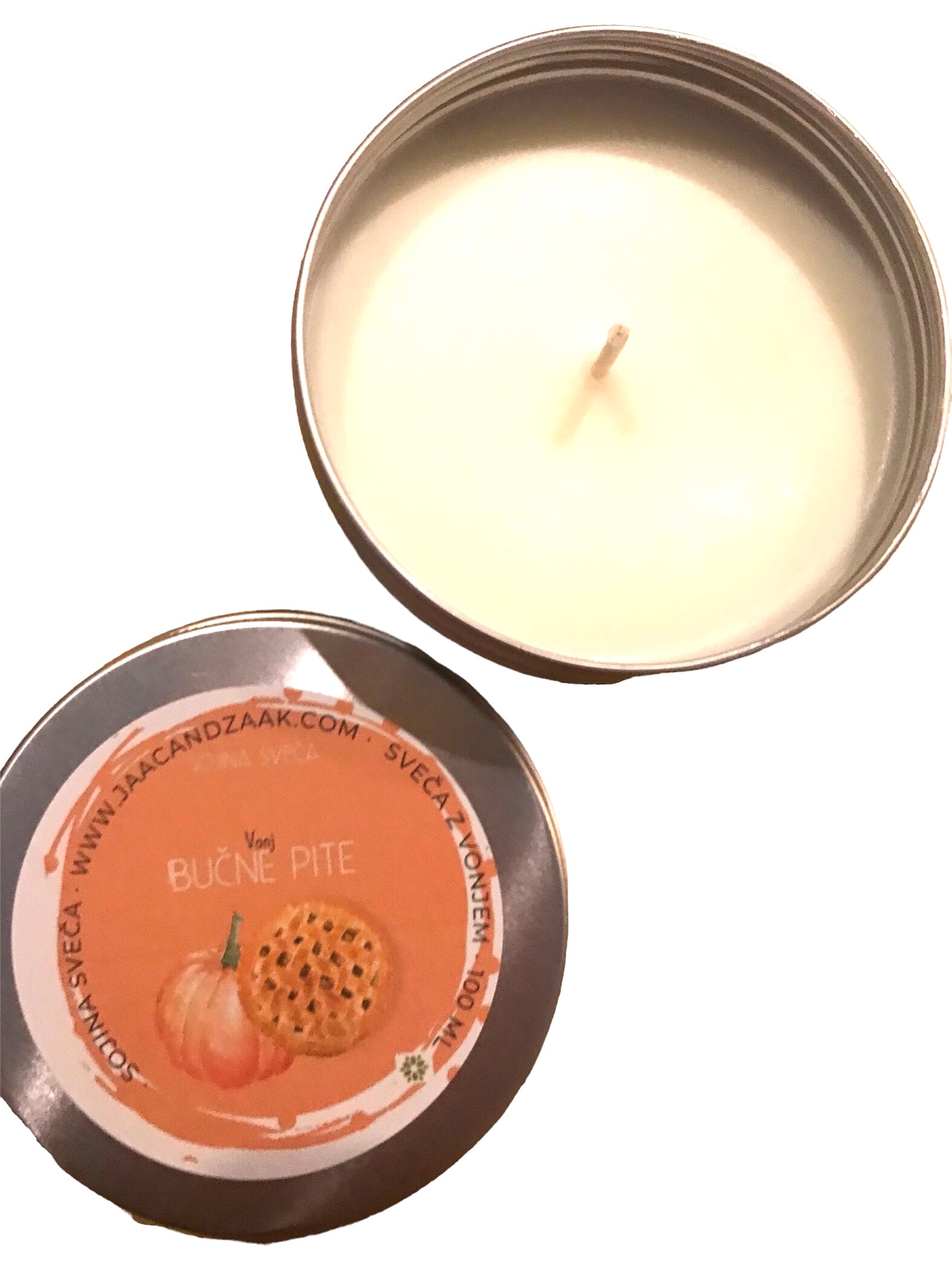 AUTUMN CANDLE - scent: nutmeg, clove, cinnamon, eucalyptus (limited ed –  JAAC & ZAAK